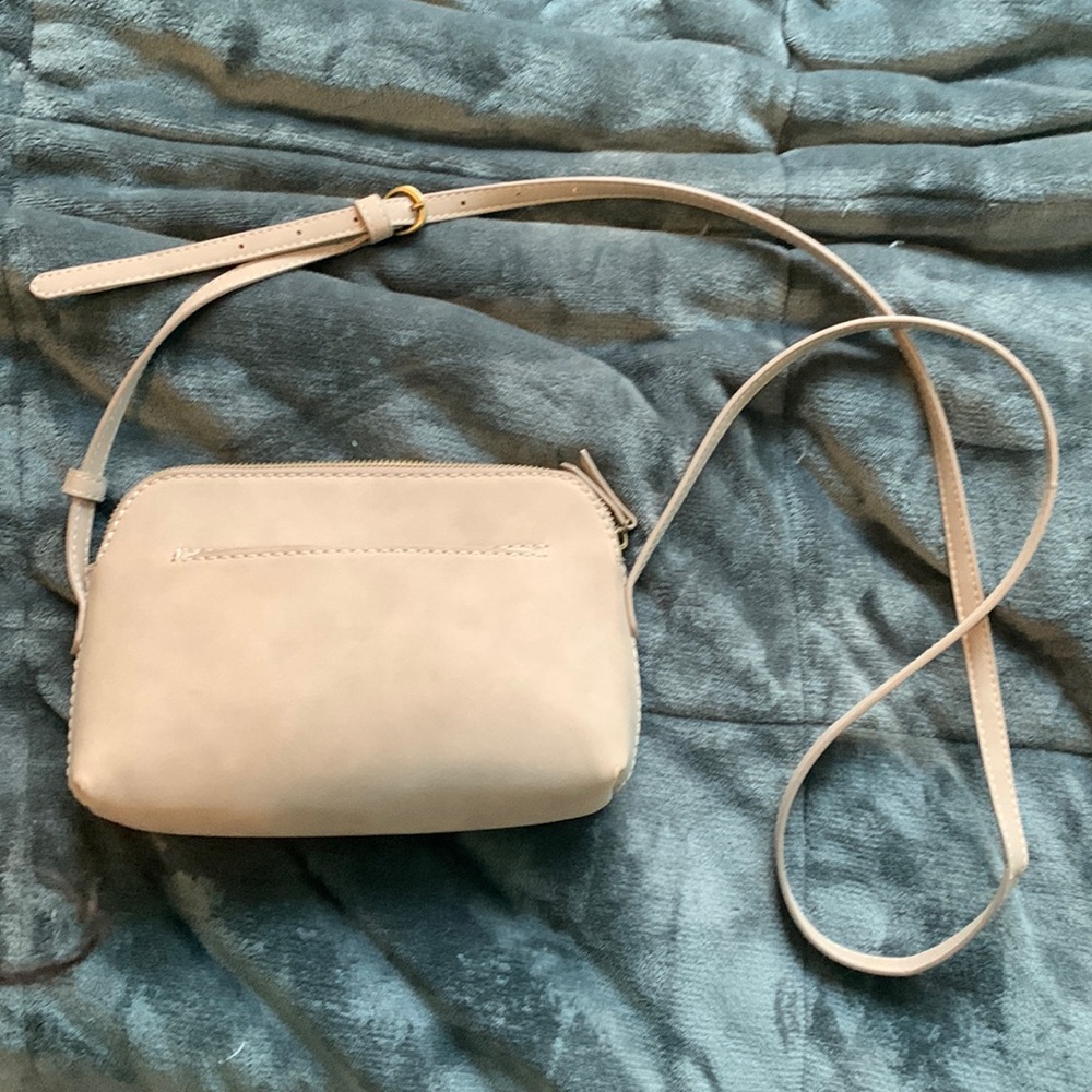 Faux Suede Purse